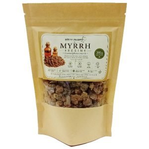 Front view of our myrrh